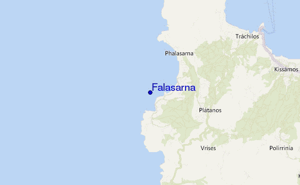 mappa di localizzazione di Falasarna