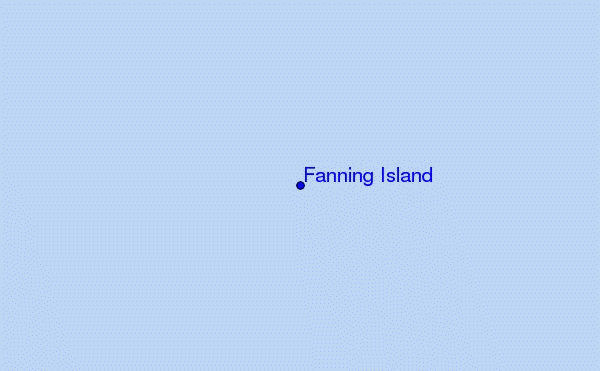 mappa di localizzazione di English Channel Left (Fanning Island)