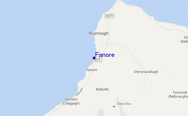 mappa di localizzazione di Fanore