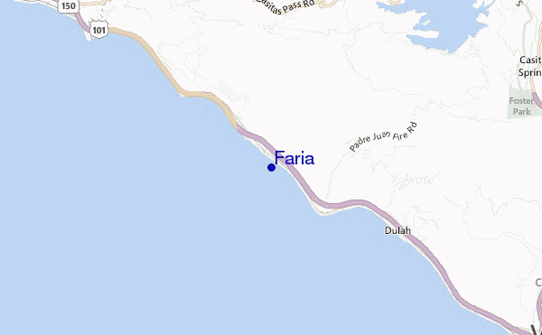 mappa di localizzazione di Faria