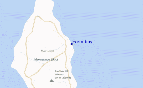 mappa di localizzazione di Farm bay