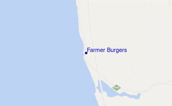 mappa di localizzazione di Farmer Burgers