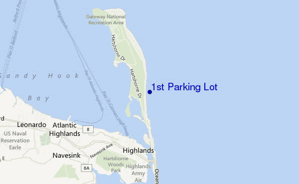 mappa di localizzazione di 1st Parking Lot