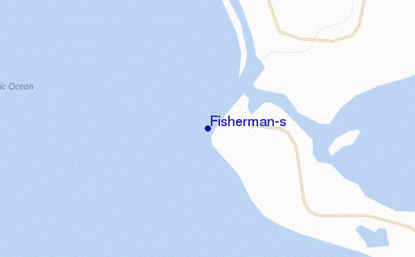 mappa di localizzazione di Fisherman's