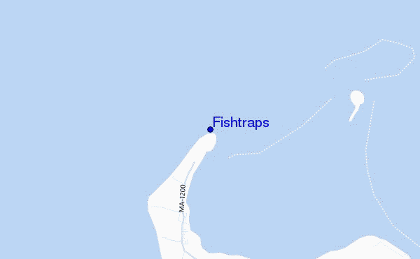 mappa di localizzazione di Fishtraps