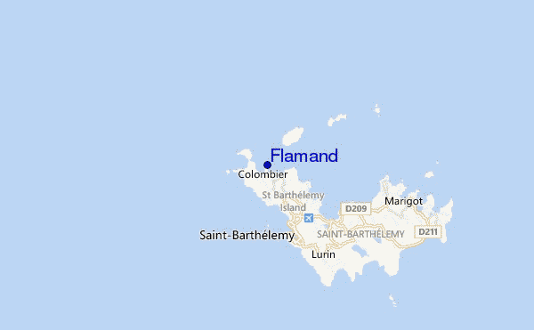 mappa di localizzazione di Flamand