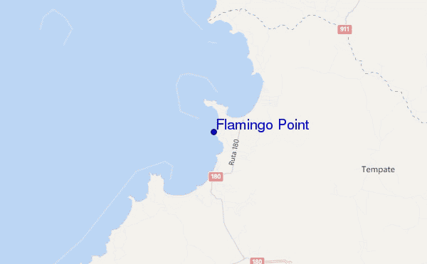 mappa di localizzazione di Flamingo Point