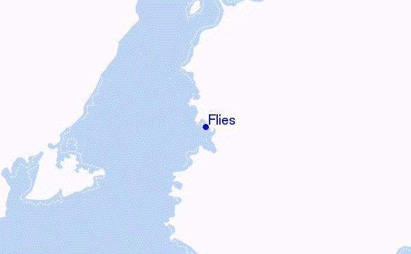 Flies Location Map