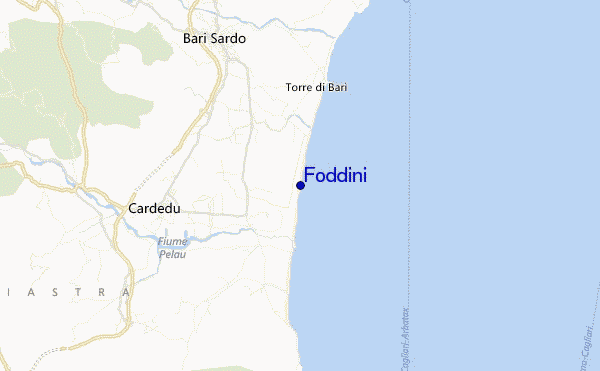 mappa di localizzazione di Foddini