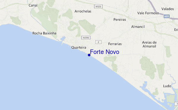 mappa di localizzazione di Forte Novo