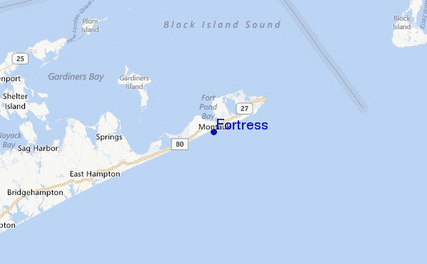Fortress Location Map