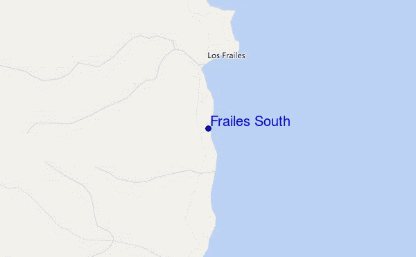 mappa di localizzazione di Frailes South