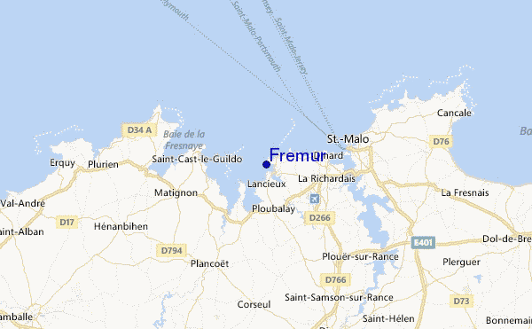 Fremur Location Map