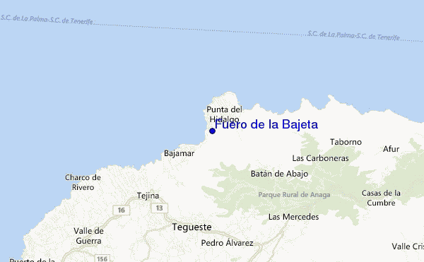 mappa di localizzazione di Fuero de la Bajeta