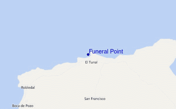 mappa di localizzazione di Funeral Point