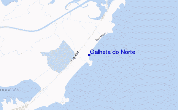 mappa di localizzazione di Galheta do Norte