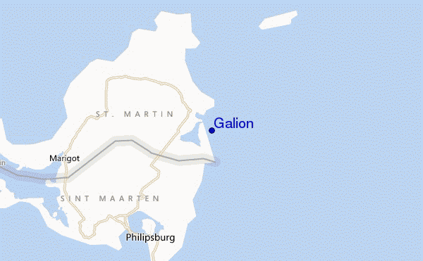 mappa di localizzazione di Galion