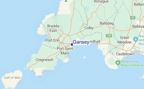 mappa di localizzazione di Gansey