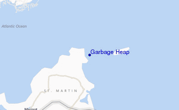 mappa di localizzazione di Garbage Heap