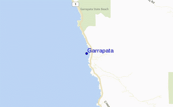 mappa di localizzazione di Garrapata