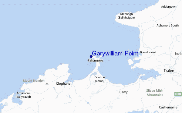 Garywilliam Point Location Map