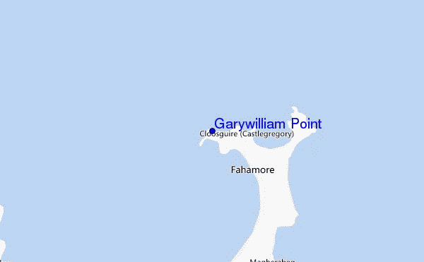 mappa di localizzazione di Garywilliam Point