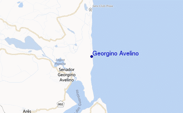 mappa di localizzazione di Georgino Avelino