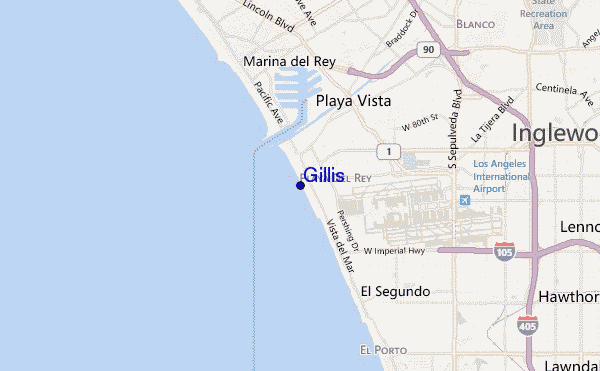 mappa di localizzazione di Gillis