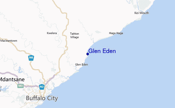 Glen Eden Location Map