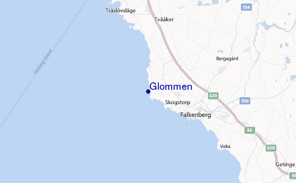 Glommen Location Map