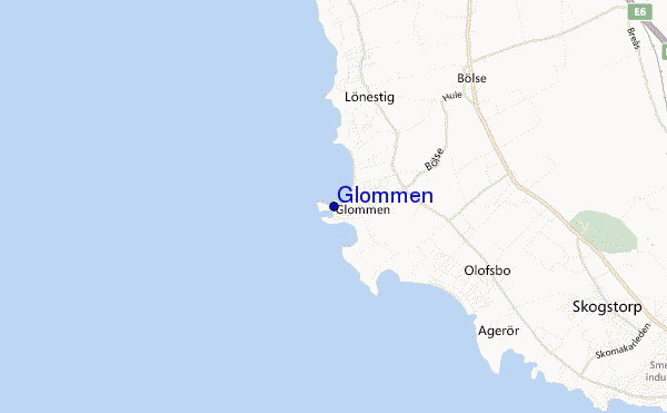 mappa di localizzazione di Glommen