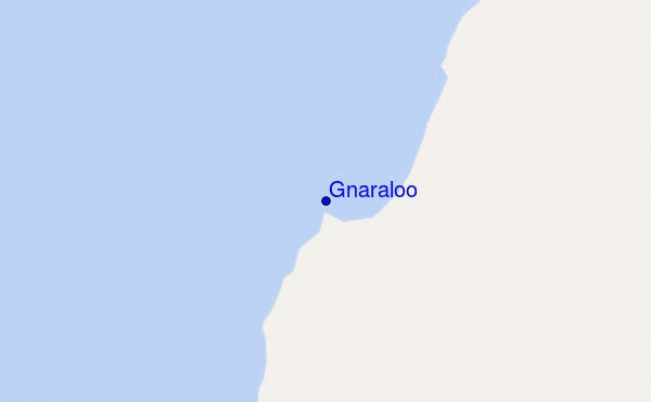 mappa di localizzazione di Gnaraloo