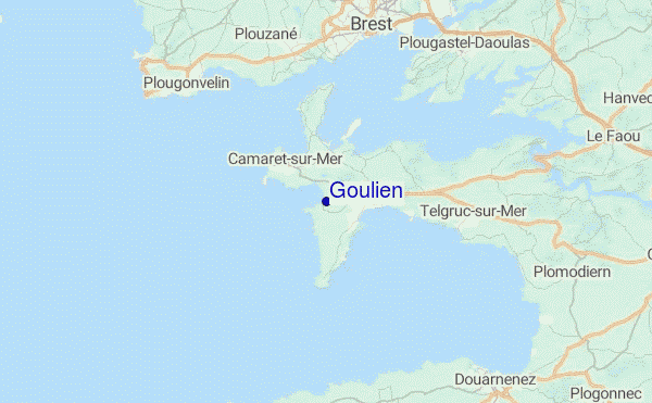 Goulien Location Map