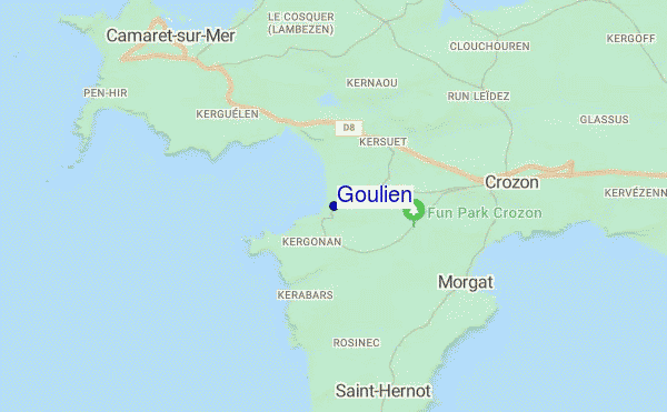 mappa di localizzazione di Goulien