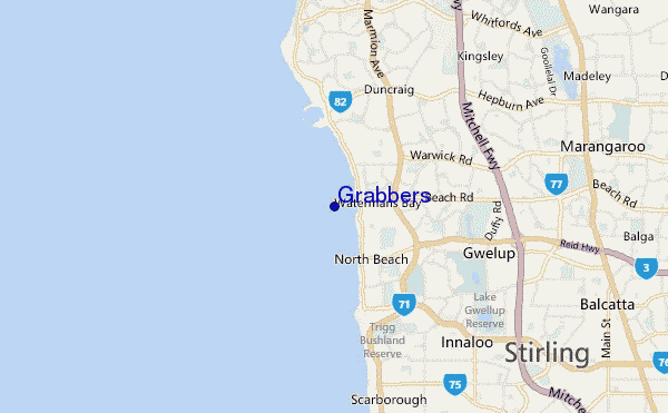 mappa di localizzazione di Grabbers