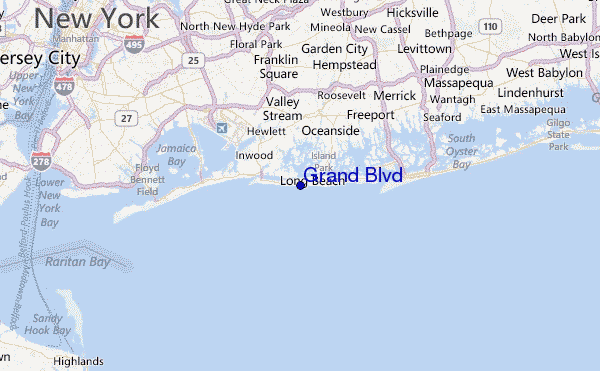 Grand Blvd Location Map