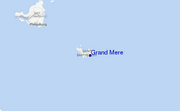 Grand Mere Location Map