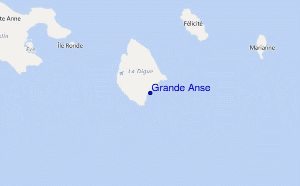mappa di localizzazione di Grande Anse
