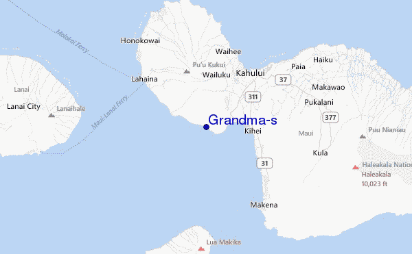 Grandma's Location Map