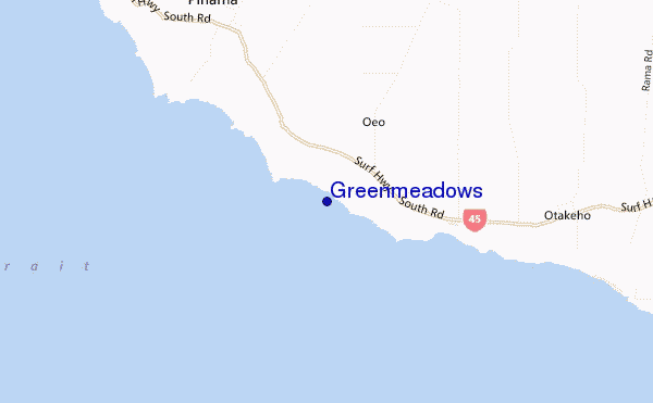 mappa di localizzazione di Greenmeadows