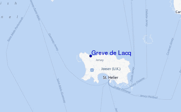 Greve de Lacq Location Map