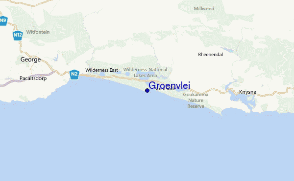 Groenvlei Location Map
