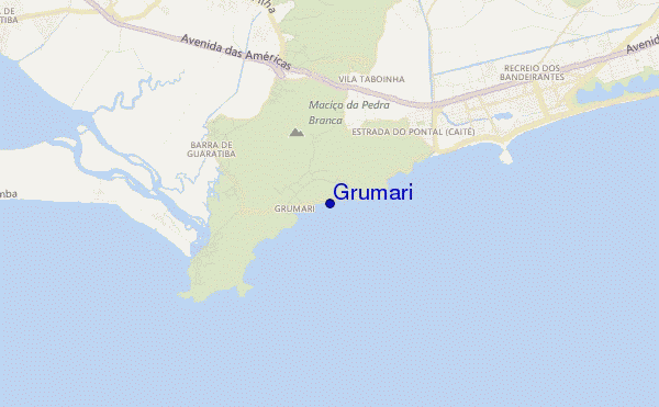 mappa di localizzazione di Grumari