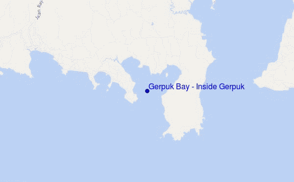 mappa di localizzazione di Gerpuk Bay - Inside Gerpuk