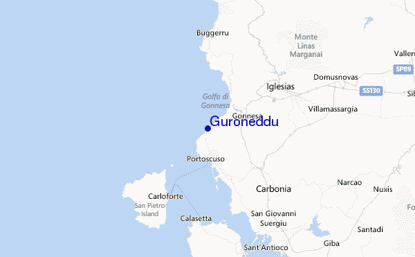 Guroneddu Location Map