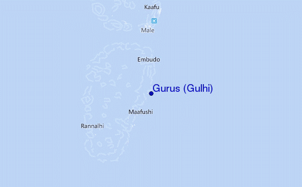 Gurus (Gulhi) Location Map