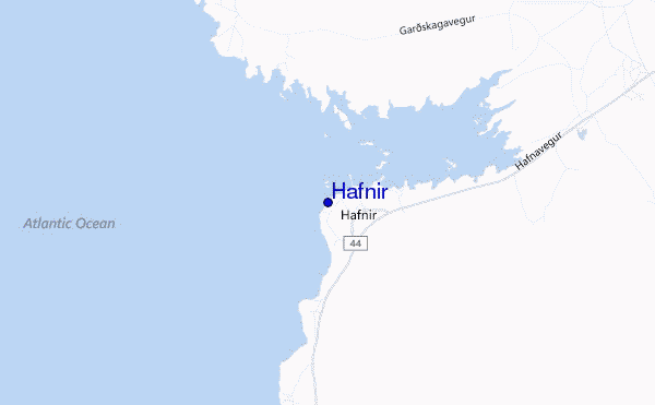 mappa di localizzazione di Hafnir