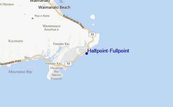 mappa di localizzazione di Halfpoint/Fullpoint
