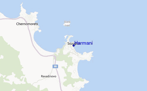 mappa di localizzazione di Harmani