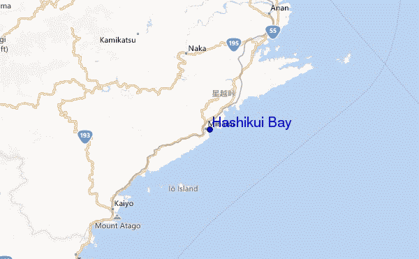 Hashikui Bay Location Map